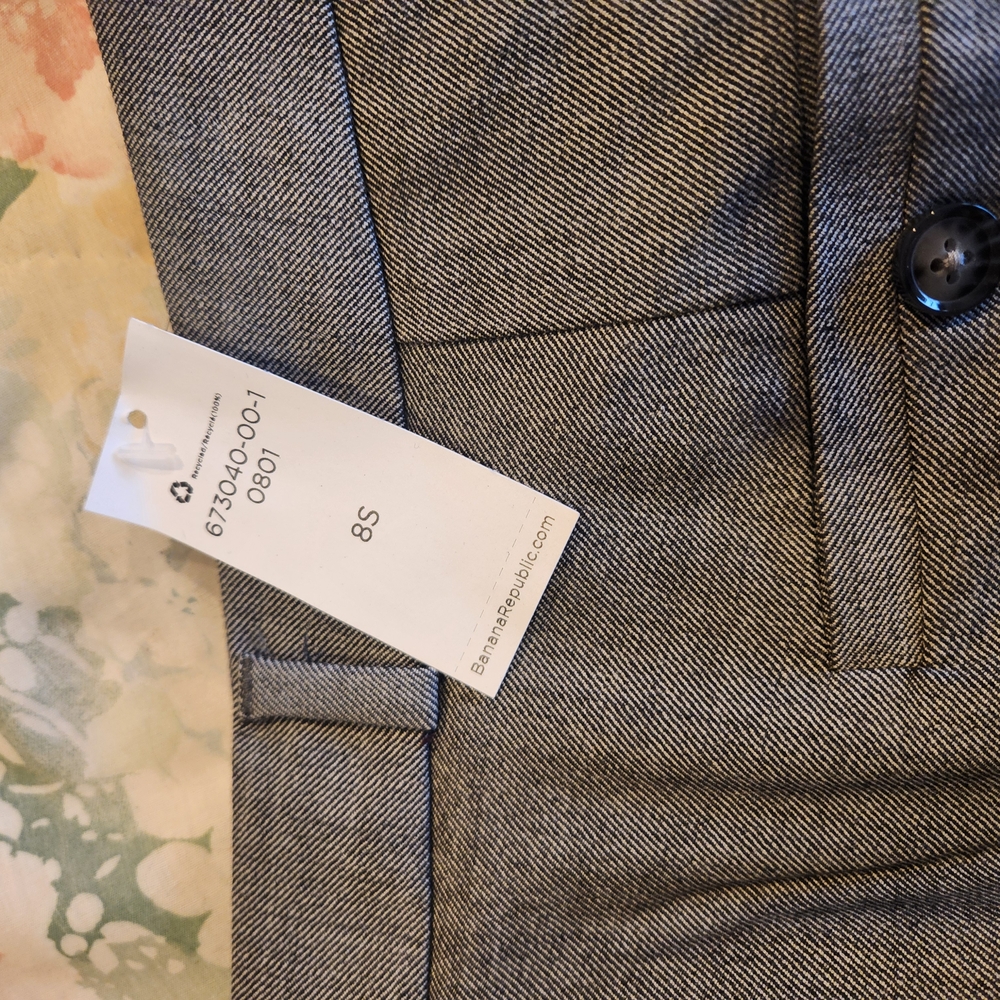 Banana Republic Gray Straight Leg Pants - Picture 3 of 8